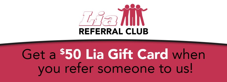 Lia Referral Club at Lia Auto Group